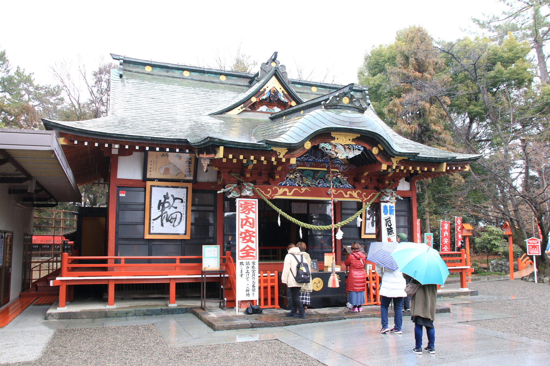 玉村八幡宮の戌亥の日限定御朱印バスツアーのイメージ