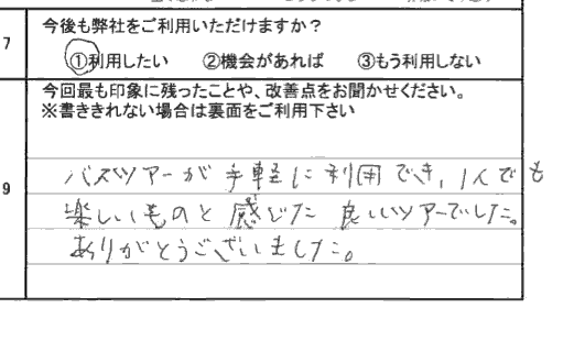 お客様の感想・口コミ3