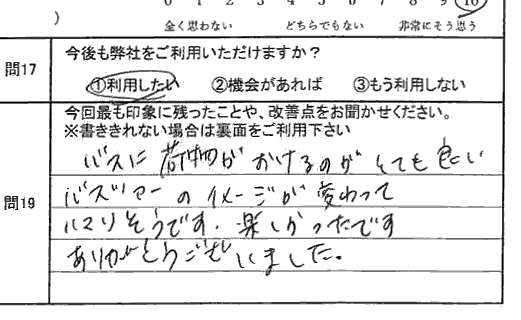 お客様の感想・口コミ9