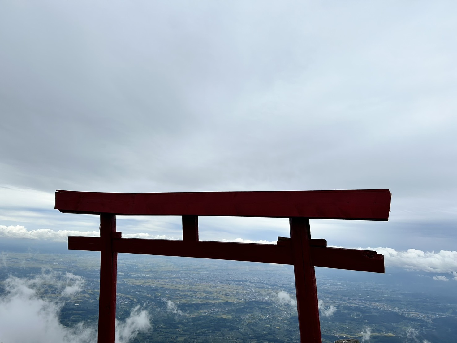 岩木山神社山頂鳥居