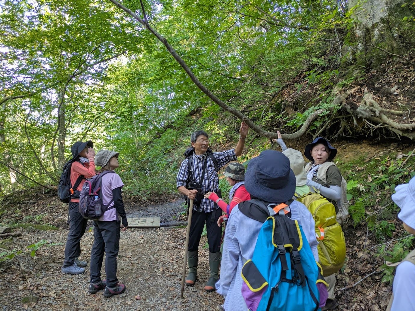 優しいガイドさん