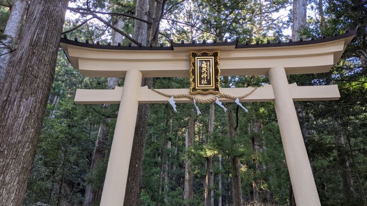 飛瀧神社鳥居