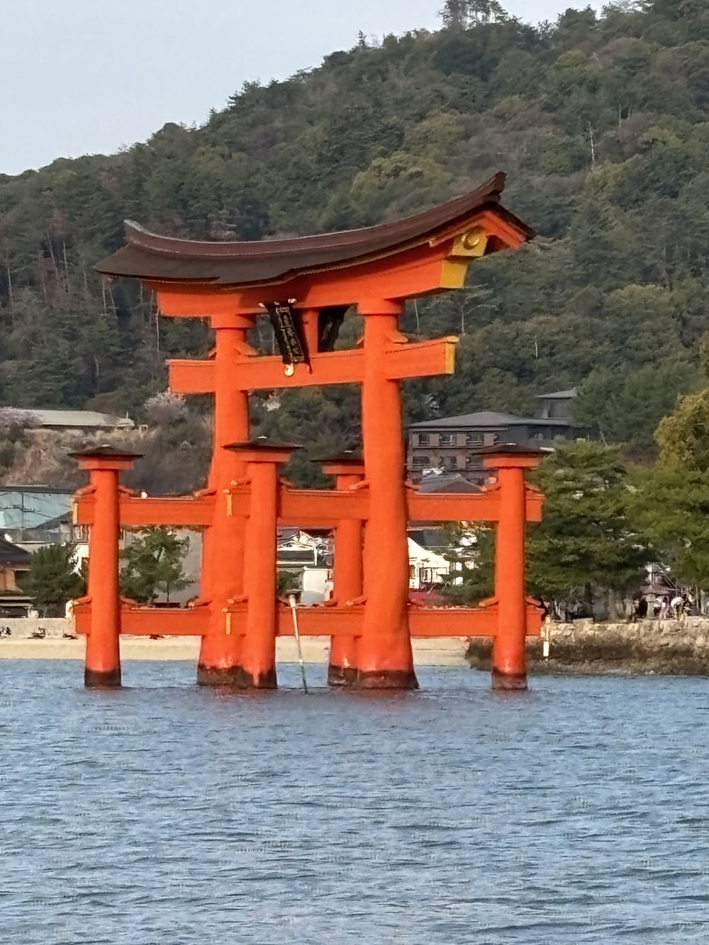 厳島神社　海の鳥居