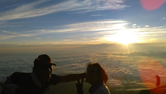 一合目から登る富士登山ツアーのイメージ