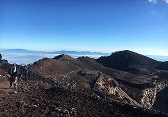 2泊で登る超ゆったり行程の富士登山のイメージ