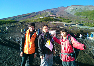 2泊で登る超ゆったり行程の富士登山のイメージ