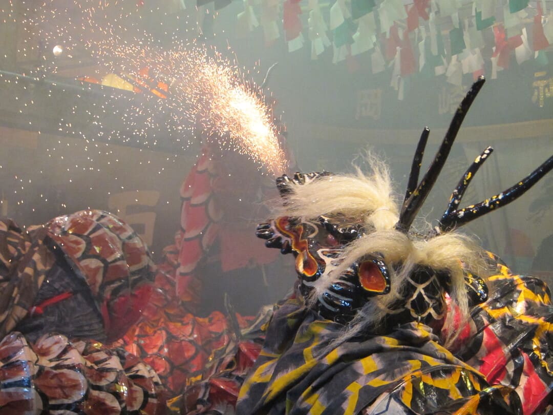 石見神楽の「大蛇」