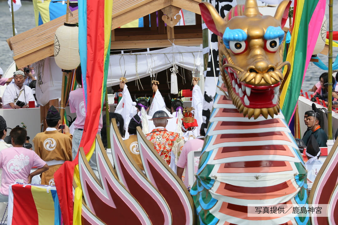 香取神宮御迎祭の様子