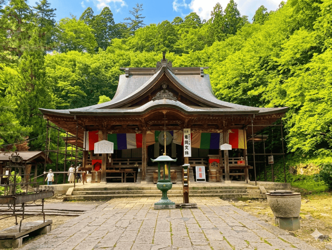 亀岡文殊 本殿