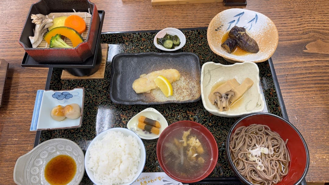 八幡平高原ホテル　夕食の一例
