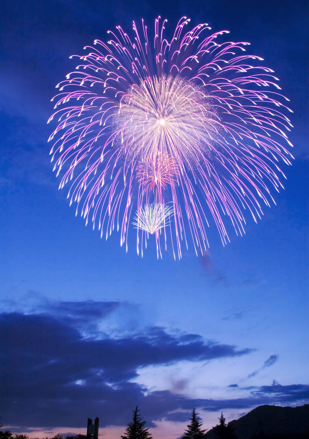 神明の花火～約２万発の夜空に咲く大輪の花～