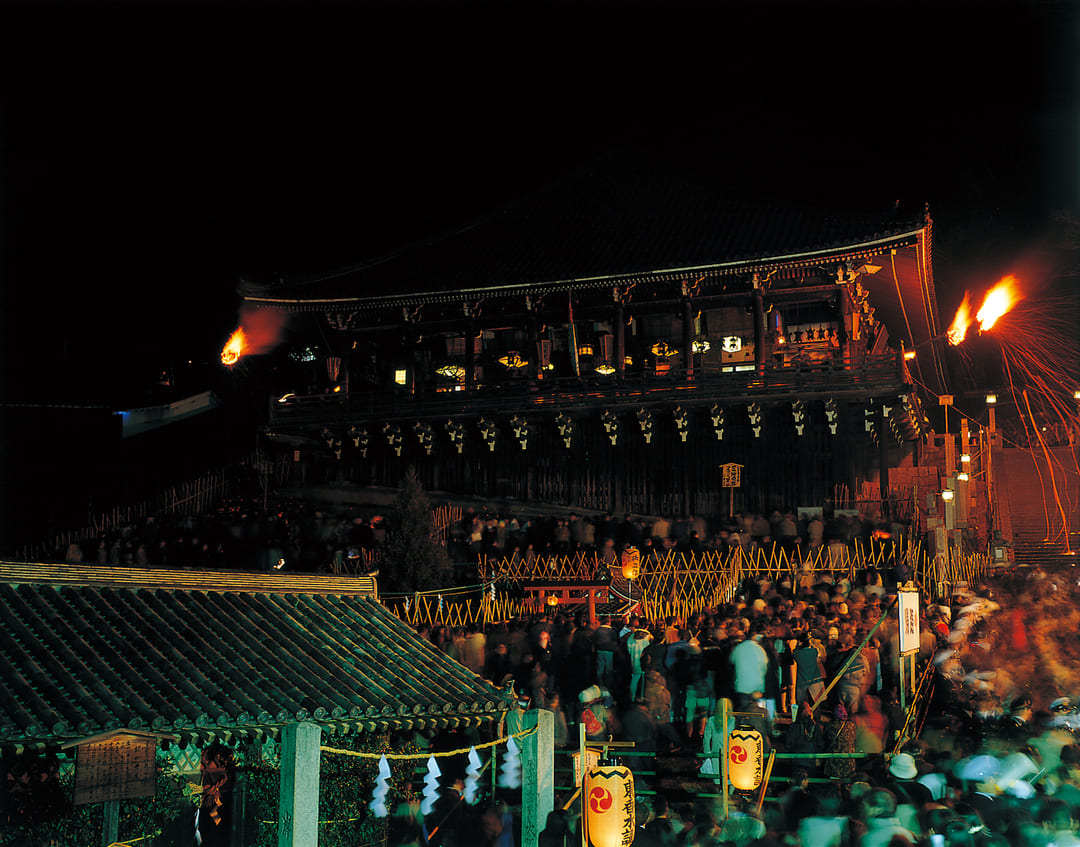 東大寺二月堂の修二会（お松明）