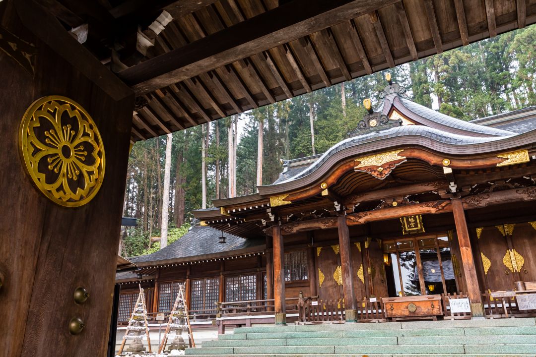 飛騨高山の櫻山八幡宮