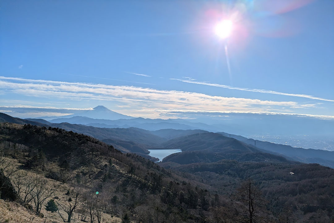 大菩薩峠トレッキングバスツアー 晴れると富士山もばっちりみえます
