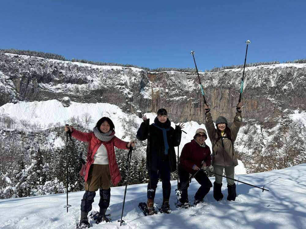 みんなで楽しく歩きます
