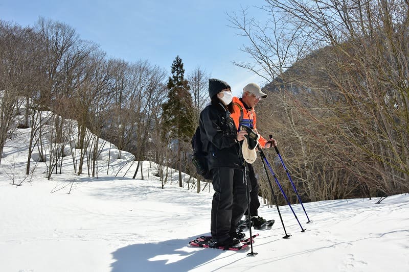 秋山郷スノーシュー