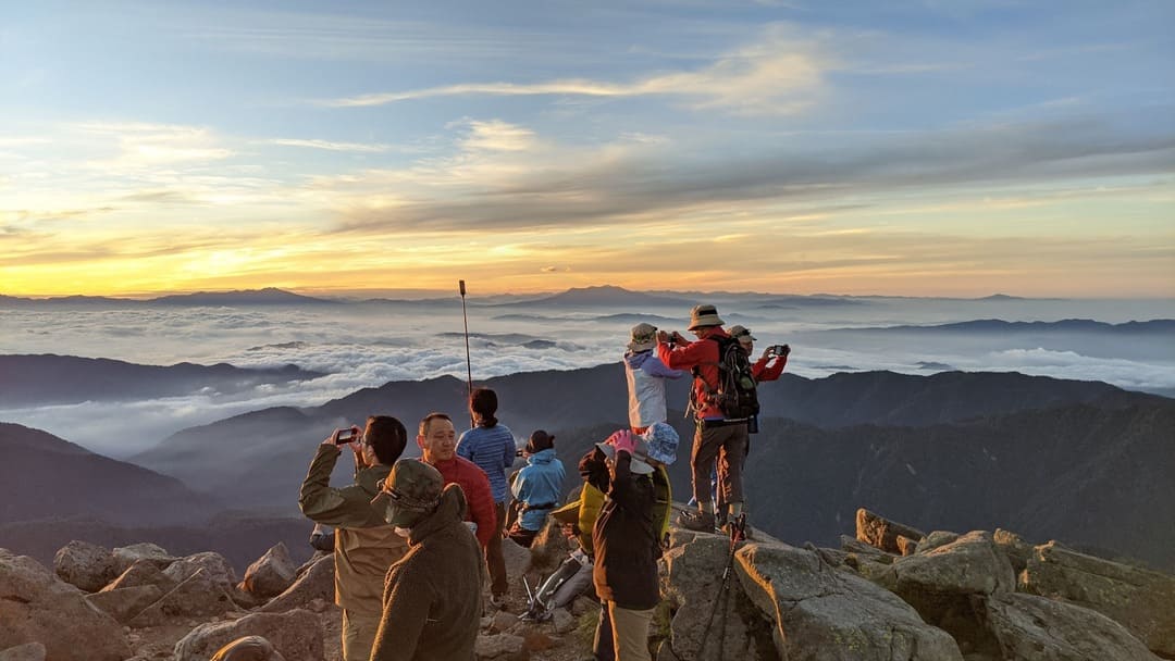 山頂からの絶景