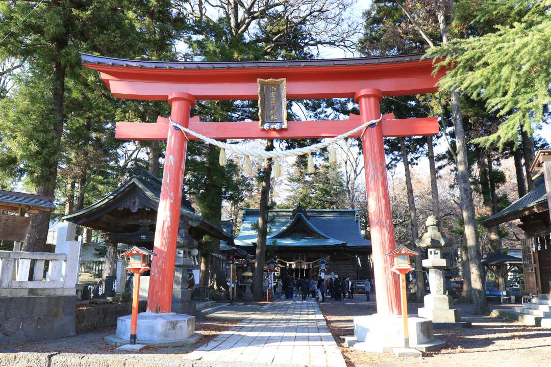 小室浅間神社入り口゙