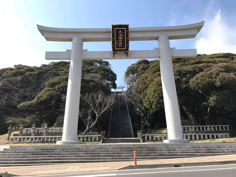 大洗磯前神社　鳥居