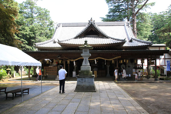 最初は大宝八幡宮に到着。