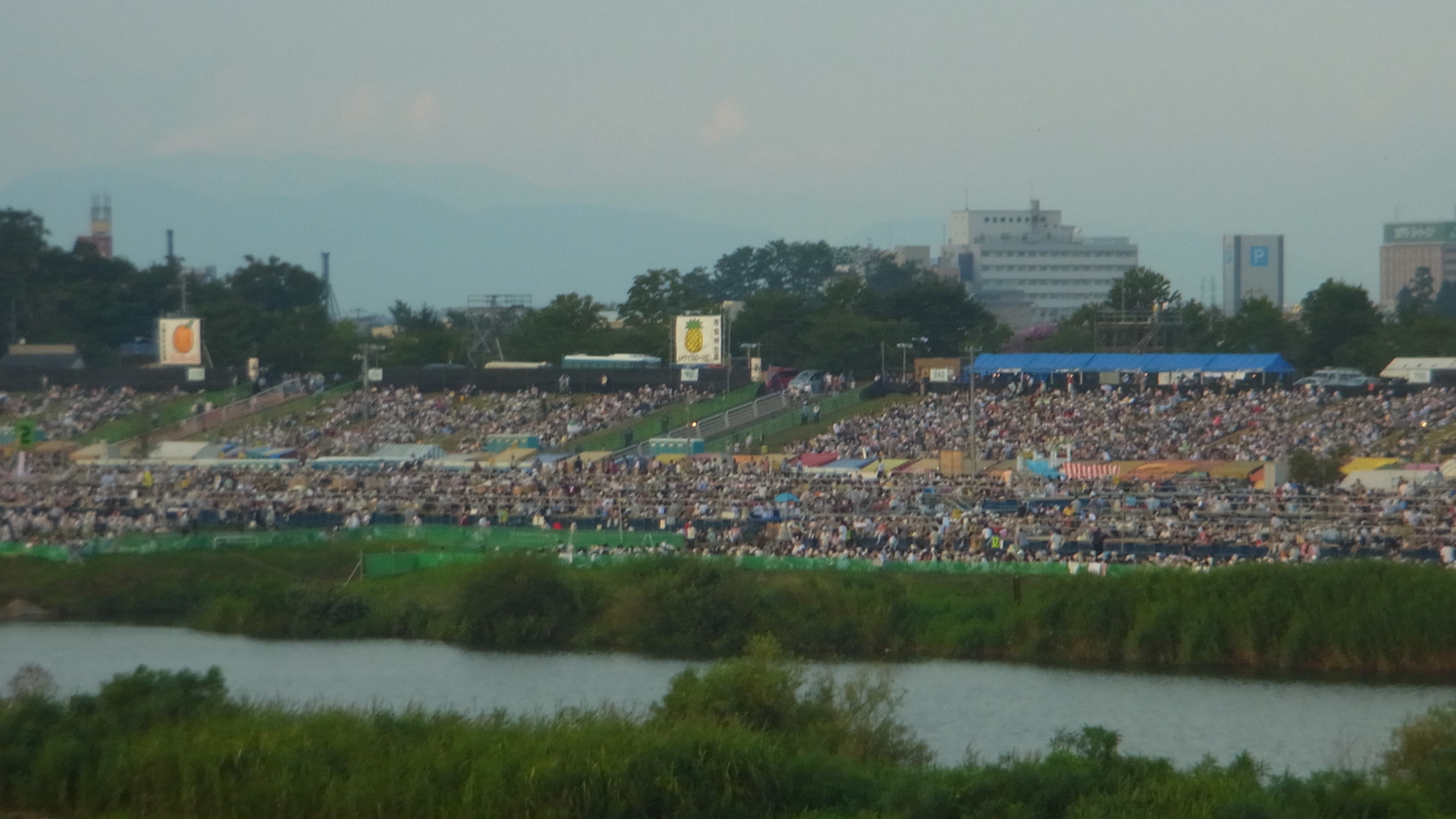 大曲花火会場