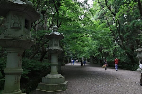 香取神宮の境内