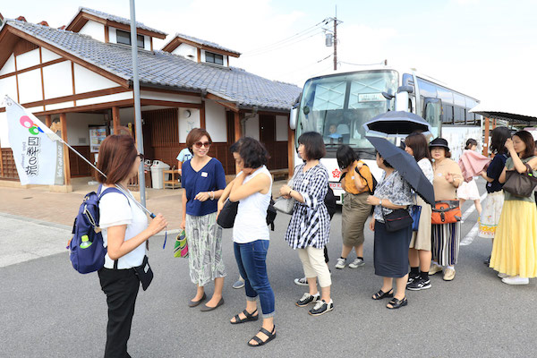 駐車場に到着しました ここから徒歩10分