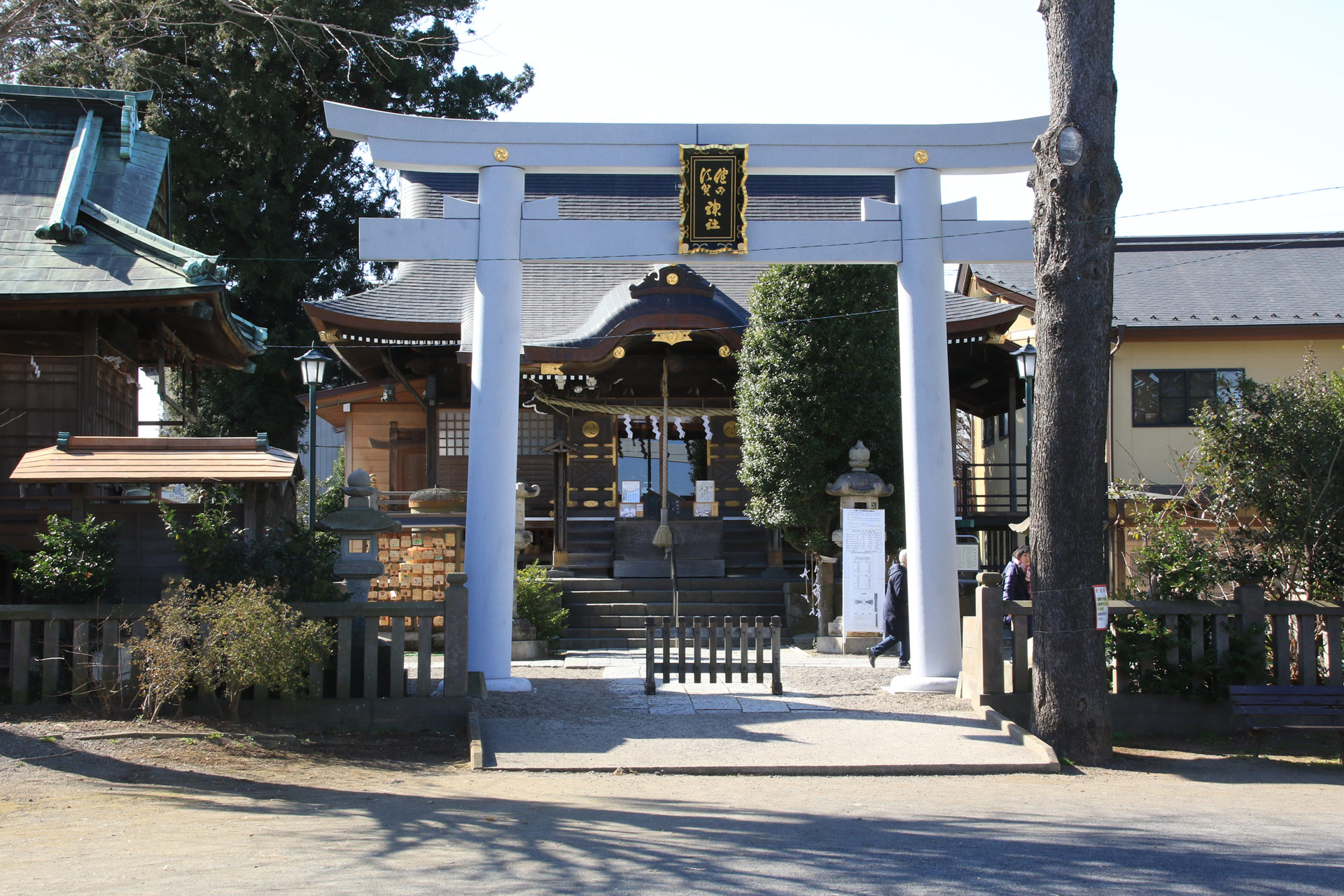 もどって健田須賀神社に参拝。ここも御朱印がいっぱいです。