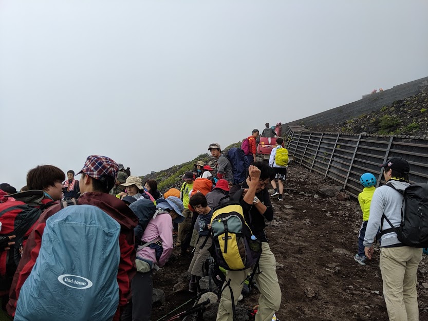 山道の様子