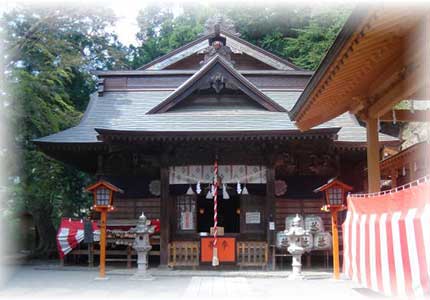 初詣 新倉山浅間公園と新屋山神社