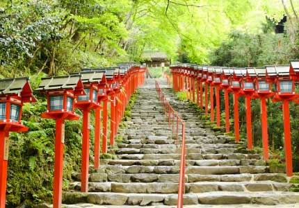 京都貴船神社と伏見稲荷