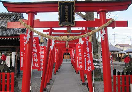 世良田八坂神社などの群馬県御朱印めぐり