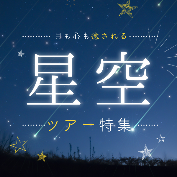 星空・天体観測バスツアー特集